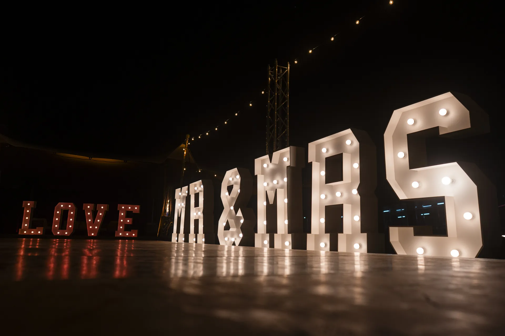 Hochzeitsbuchstaben - Bild 2